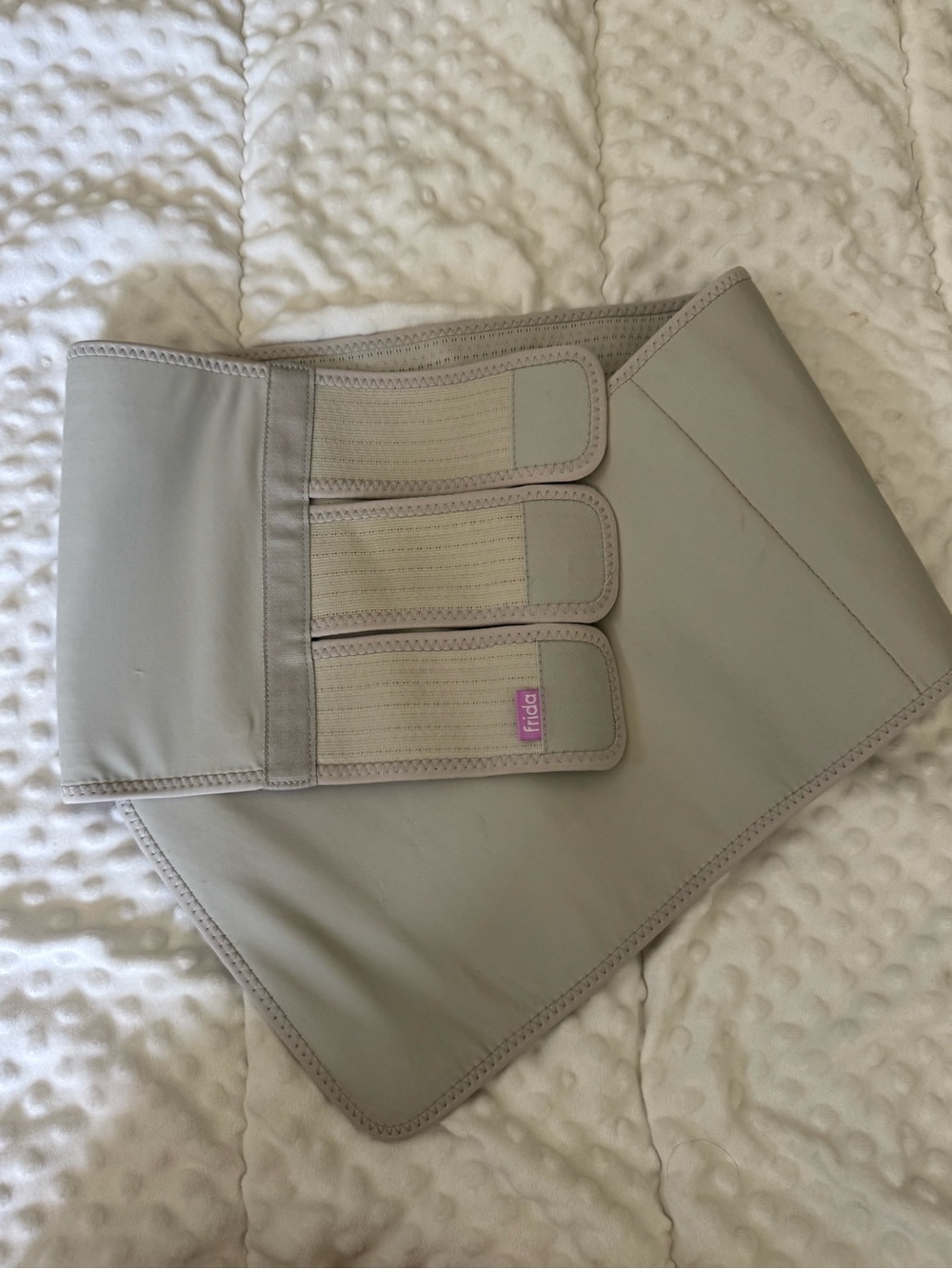 Frida Postpartum Support Wrap - Beige Adjustable Belly Shaper - Picture 2 of 3